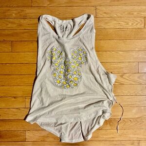 Women’s Disney Floral Mickey Mouse Tank Top